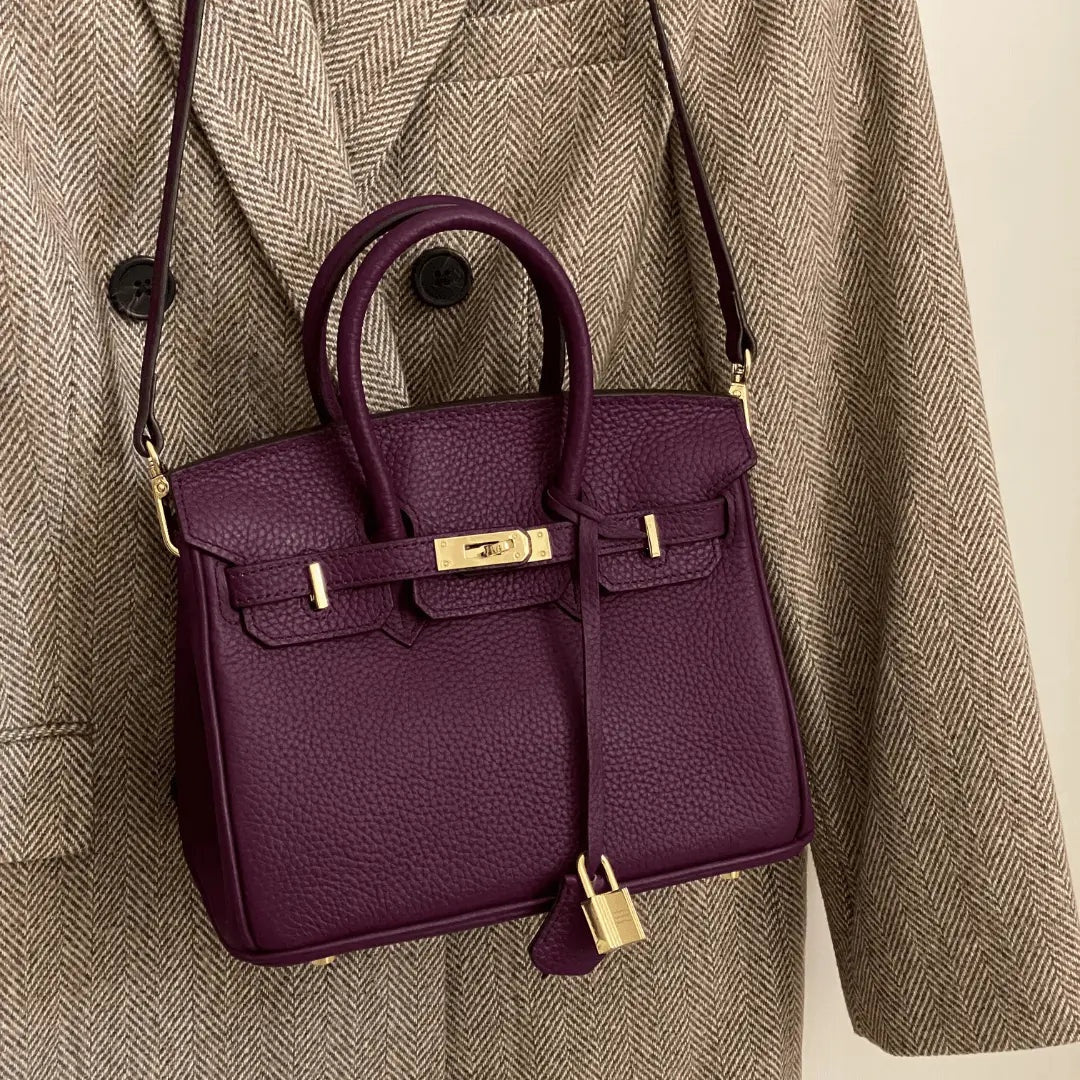 Luxe handtas met elegante sluiting - Vivienne