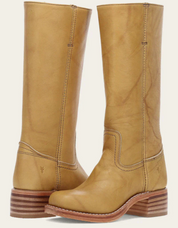 Luxe leren dameslaarzen met tijdloze western uitstraling