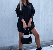 Luxe oversized blousejurk - Mila