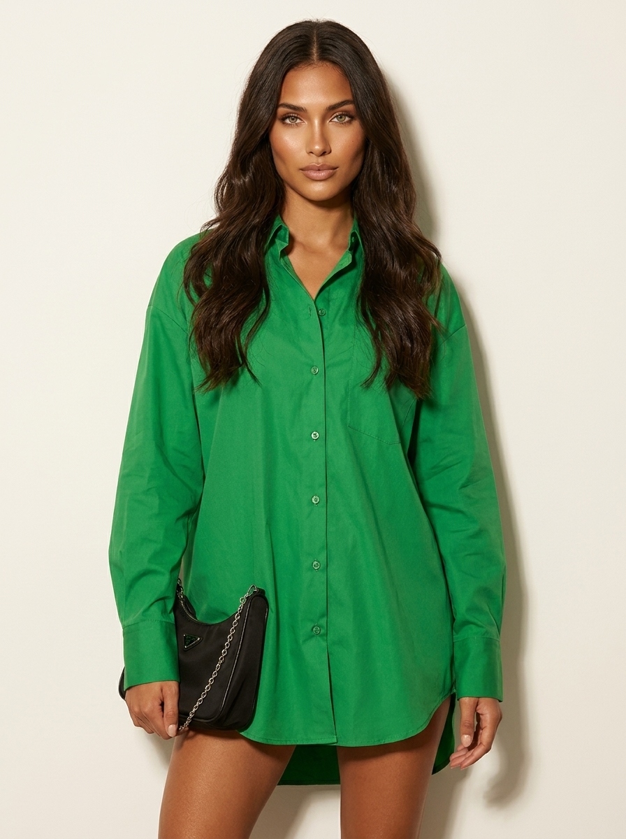 Luxe oversized blousejurk - Mila