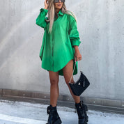 Luxe oversized blousejurk - Mila