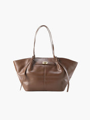 Luxe shopper met gouden sluiting - Gianna