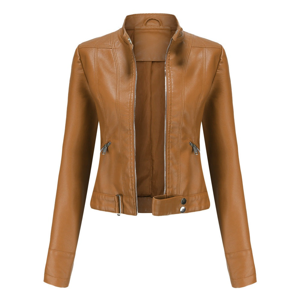 Luxury biker jacket for women