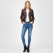 Luxe bikerjack voor dames