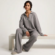 Luxe cashmere lounge set dames – Clairmont