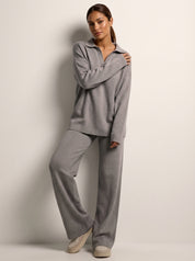 Luxe cashmere lounge set dames – Clairmont