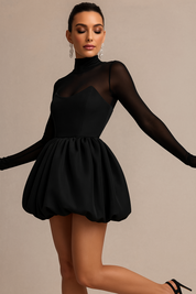 Luxe dames mini jurk – Bina