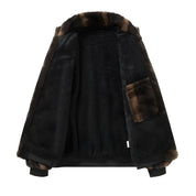 Luxe faux fur bomberjas – Valérie