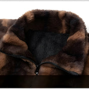 Luxe faux fur bomberjas – Valérie
