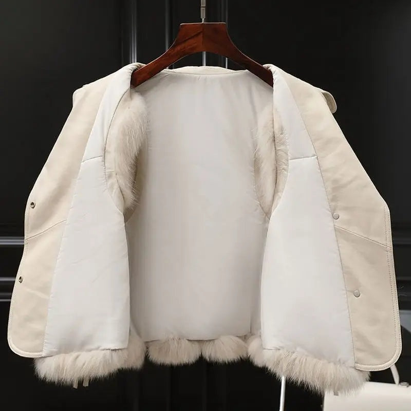 Luxe faux fur dames gilet – Empress