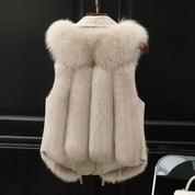 Luxe faux fur dames gilet – Empress