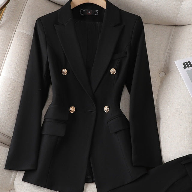 Luxury tailored women's blazer set – Valérie