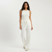 Luxe wide-leg dames pantalon – Monarque