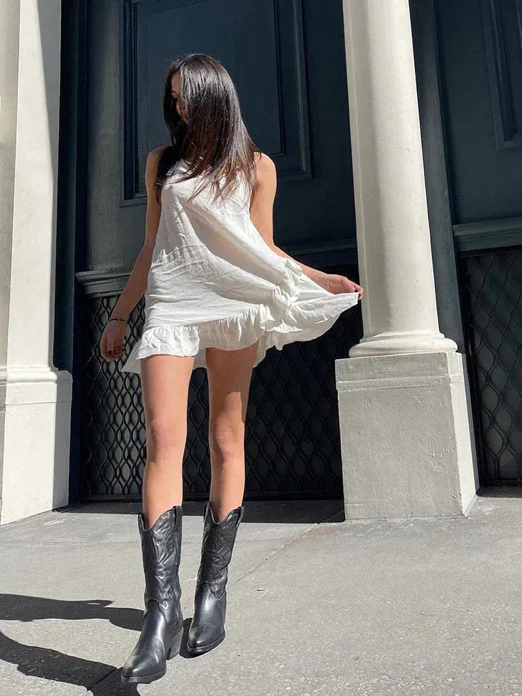 Metallic western dames laarzen – Valentina