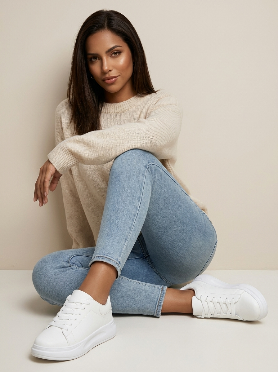 Minimalistische dames sneakers - Juliette