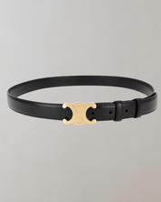 Minimalistische riem met gouden gesp - Elara