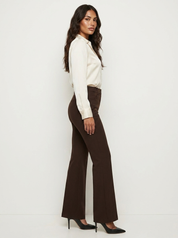 Modern Tailored Wide Leg Pantalon – Sophie