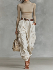 Modieuze parachute cargo dames broek – Lara