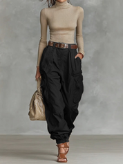 Modieuze parachute cargo dames broek – Lara