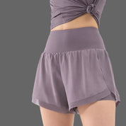 2-in-1 High Waist Sportshort – Elara