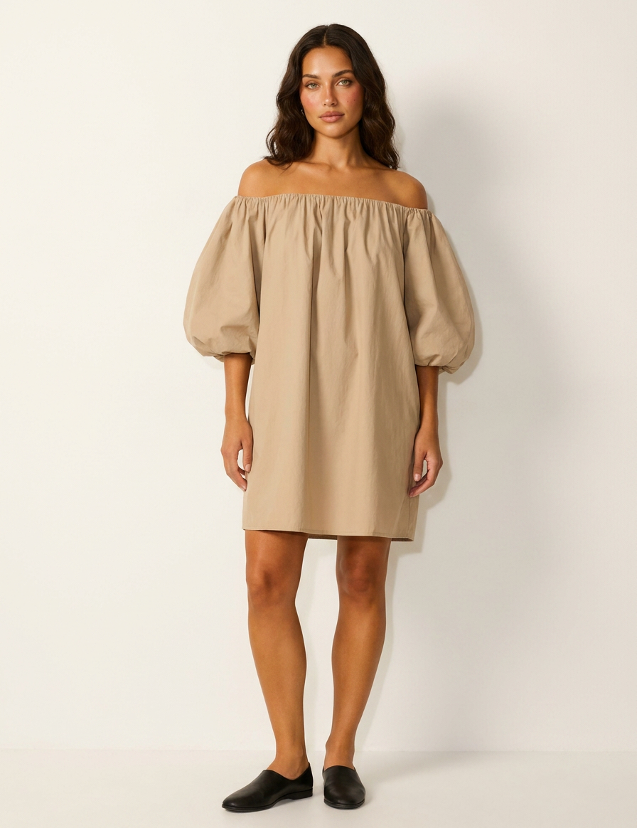 Off-shoulder_mini_jurk_met_pofmouwen_-_Sophia_1.png