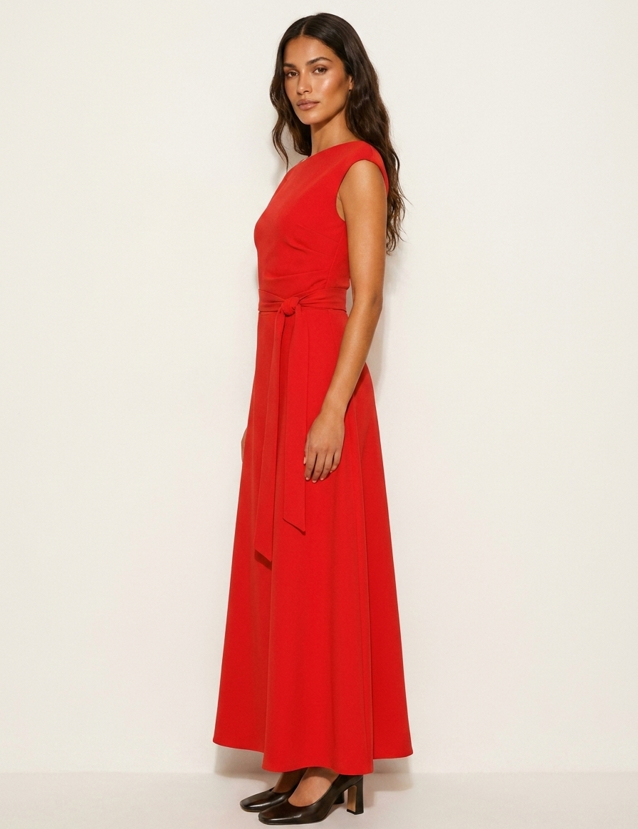 One-shoulder_maxi_jurk_met_tailleceintuur_-_Celeste_4.png