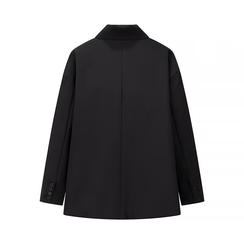 Oversized blazer met minimalistische snit - Amara