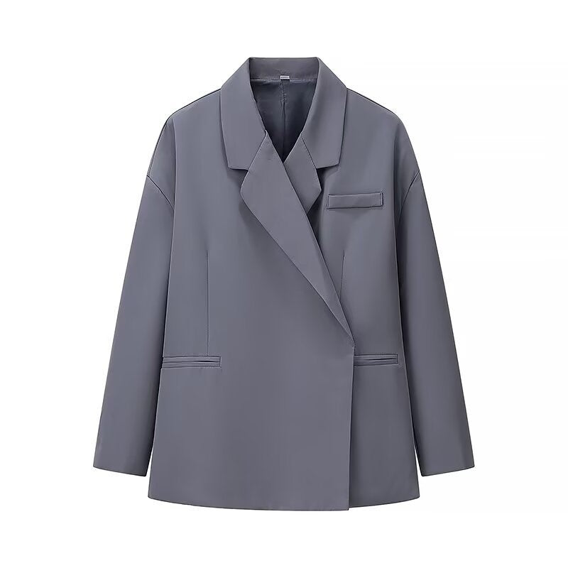 Oversized blazer met minimalistische snit - Amara