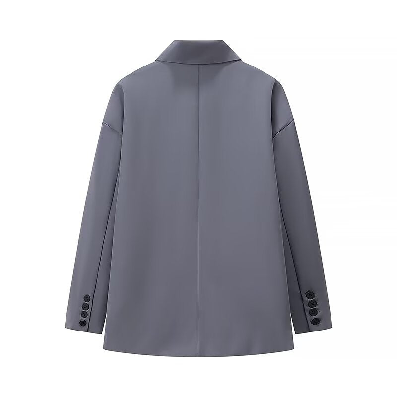 Oversized blazer met minimalistische snit - Amara