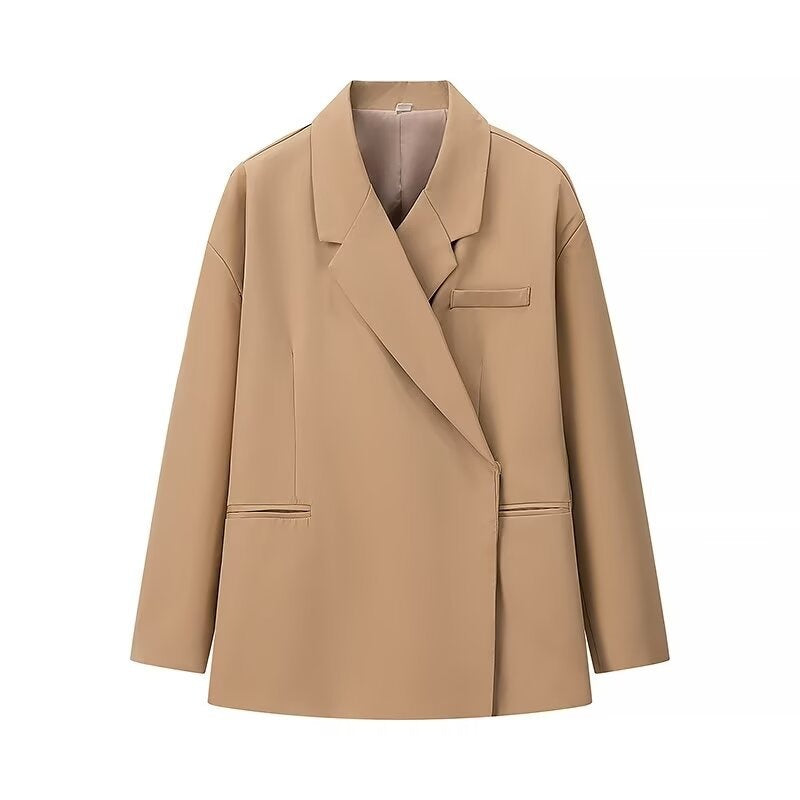 Oversized blazer met minimalistische snit - Amara