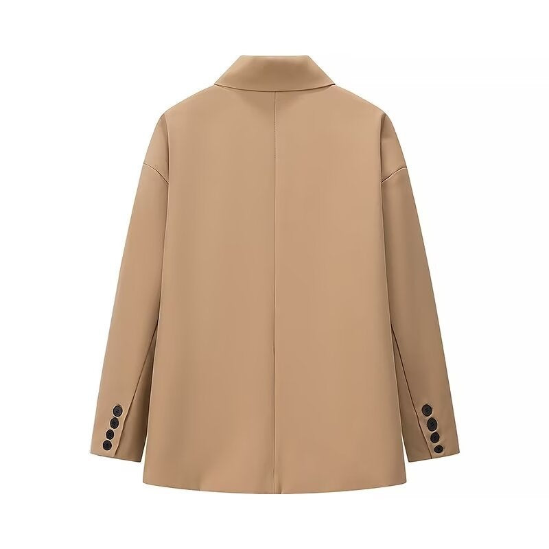 Oversized blazer met minimalistische snit - Amara