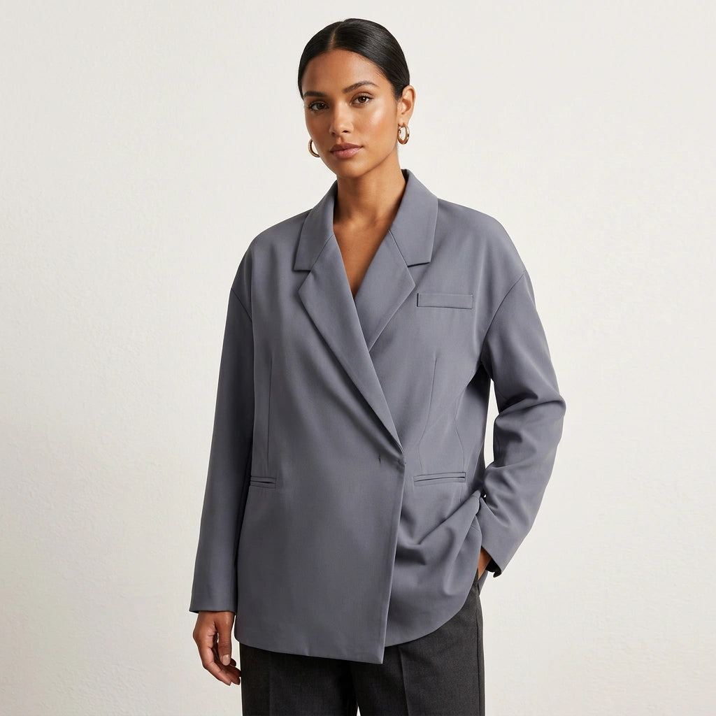 Oversized blazer met minimalistische snit - Amara