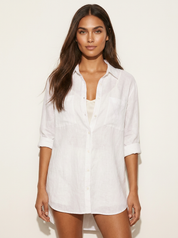 Oversized blouse met borstzakken - Sabrina