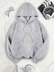 Oversized hoodie met leopard ster - Sophia