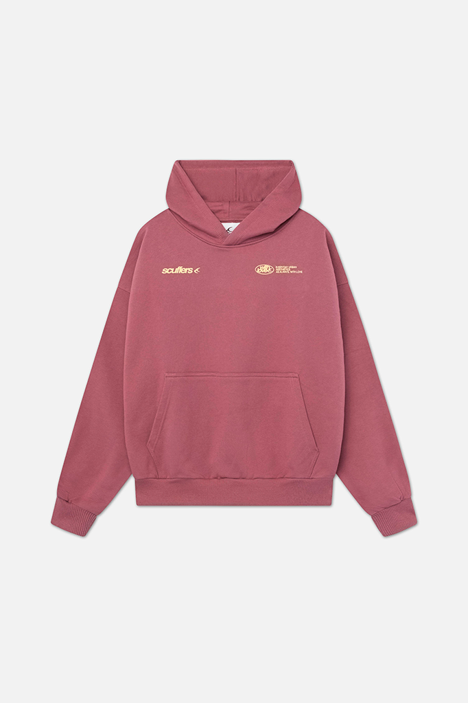 Oversized unisex hoodie met print - Lotte