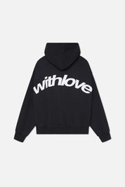 Oversized unisex hoodie met print - Lotte