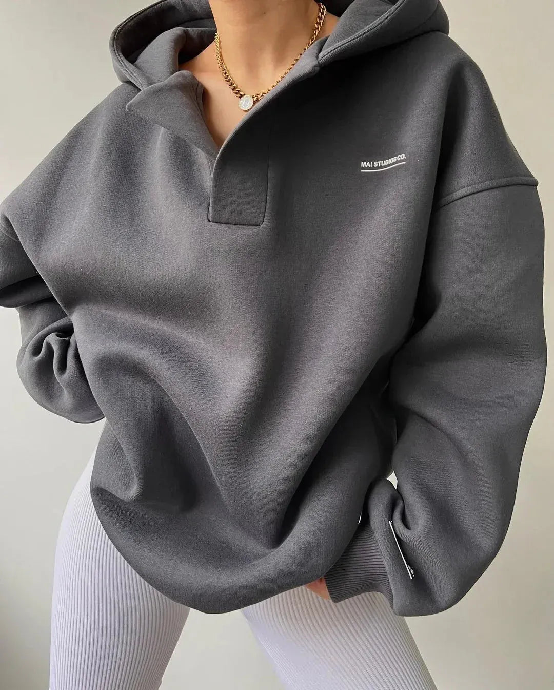 Oversized dames hoodie