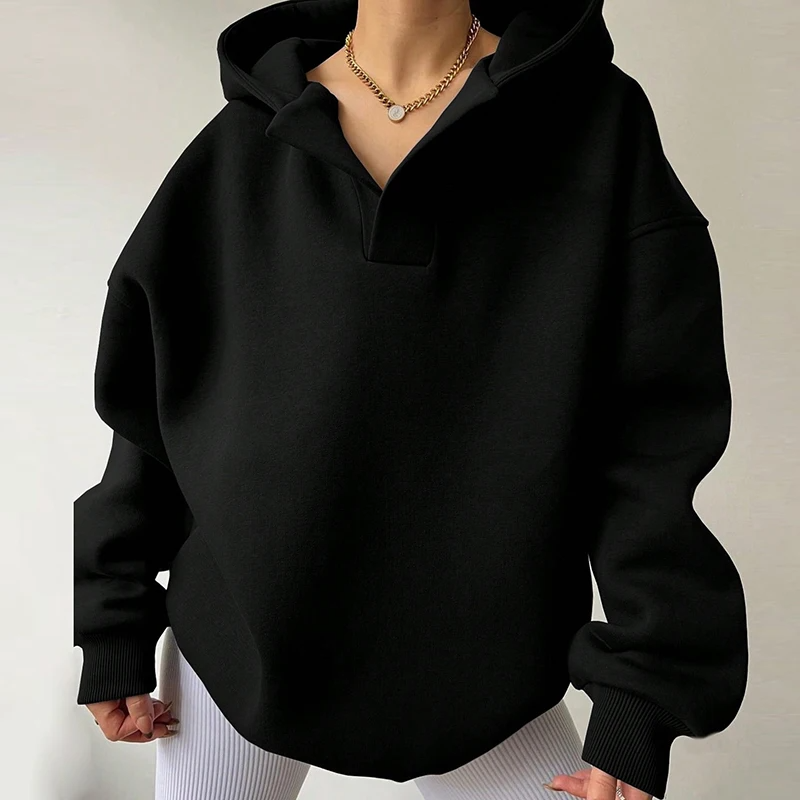 Oversized dames hoodie met capuchon – Sienna