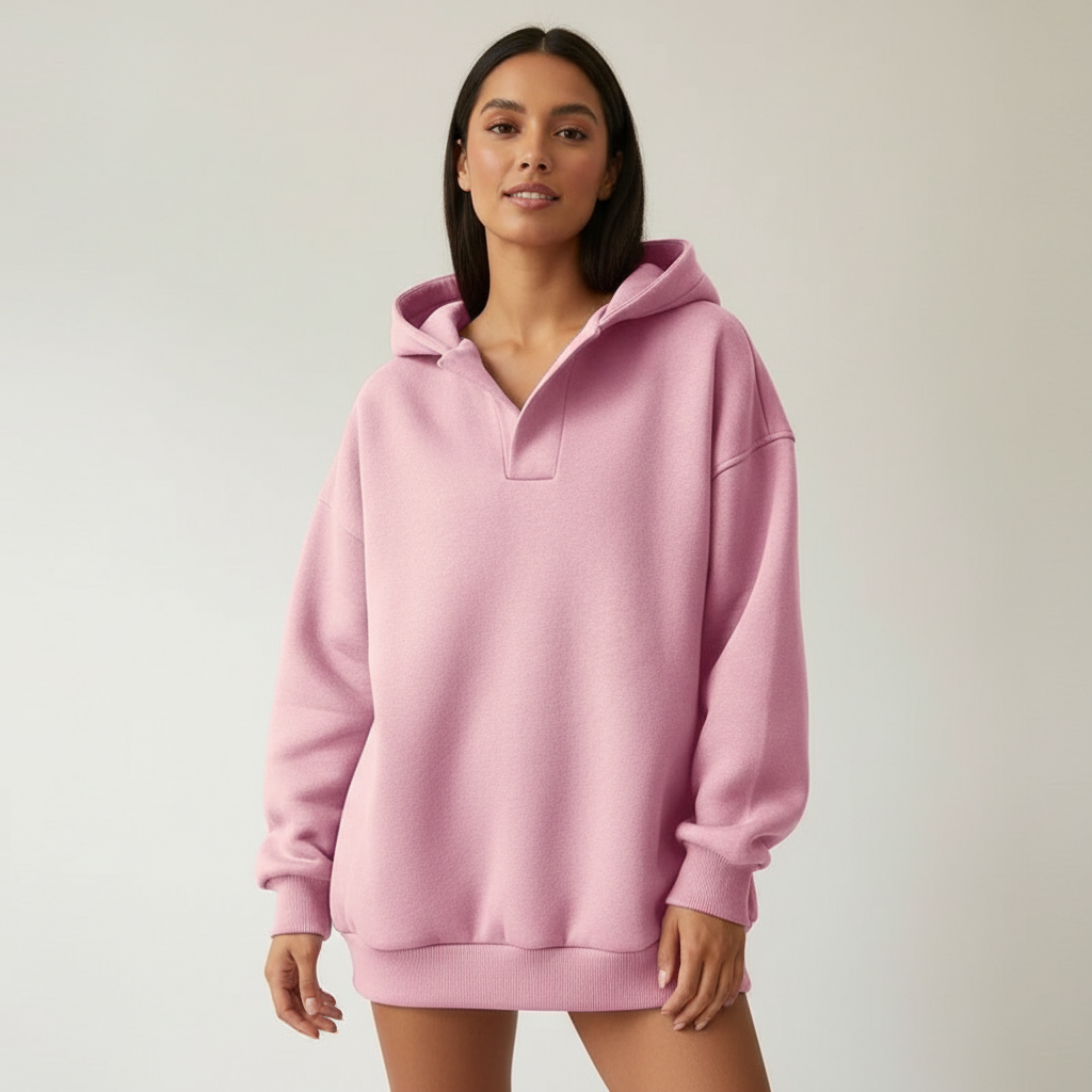 Oversized dames hoodie met capuchon – Sienna