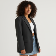 Oversized klassieke damesblazer