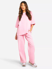 Oversized lounge set met comfortabele pasvorm - Maëlle