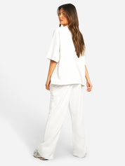 Oversized lounge set met comfortabele pasvorm - Maëlle