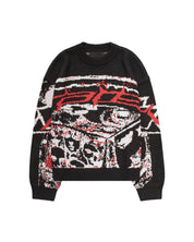 Oversized streetwear dames trui met grafische print - Yara