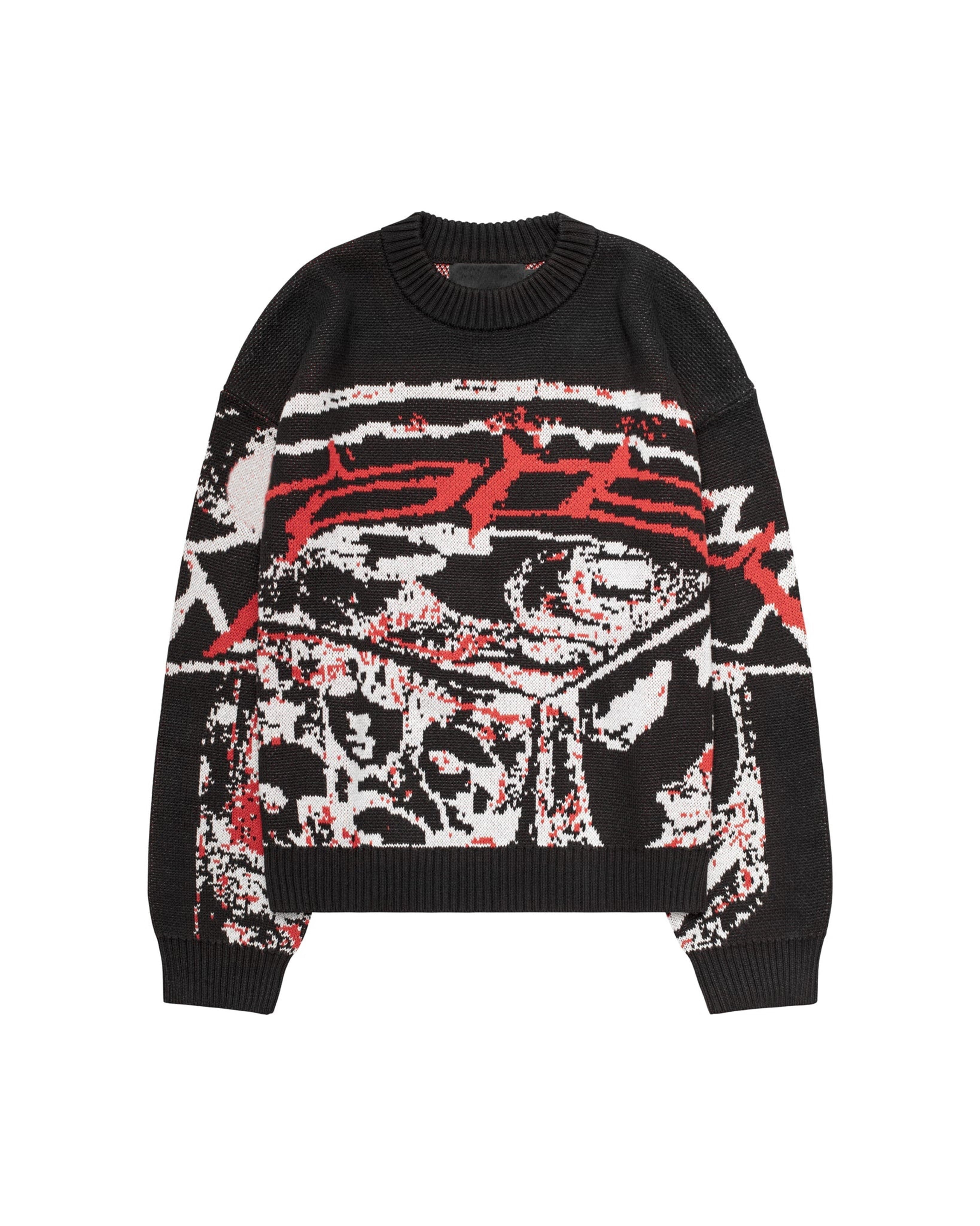 Oversized streetwear dames trui met grafische print - Yara