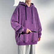 Oversized washed hoodie voor dames – Elara