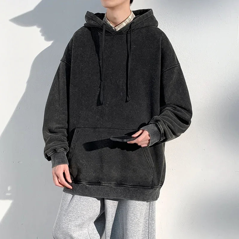Oversized washed hoodie voor dames – Elara