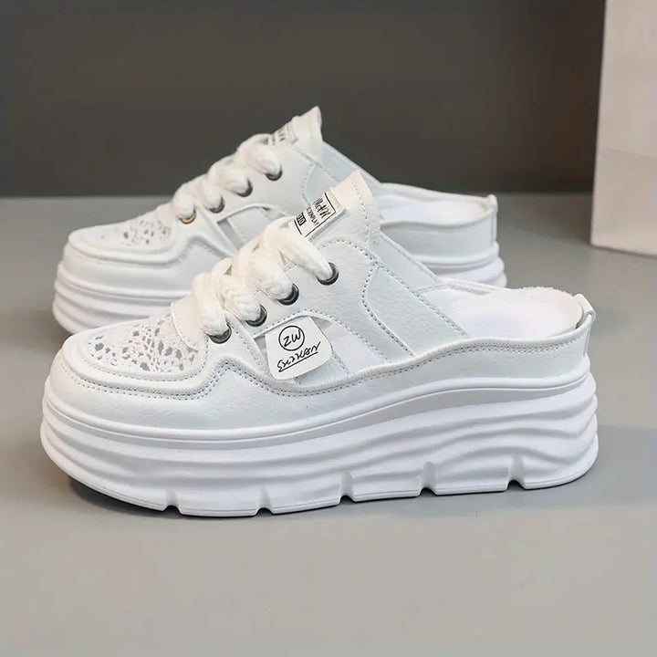 Platform lace-up slip-ons - Nova