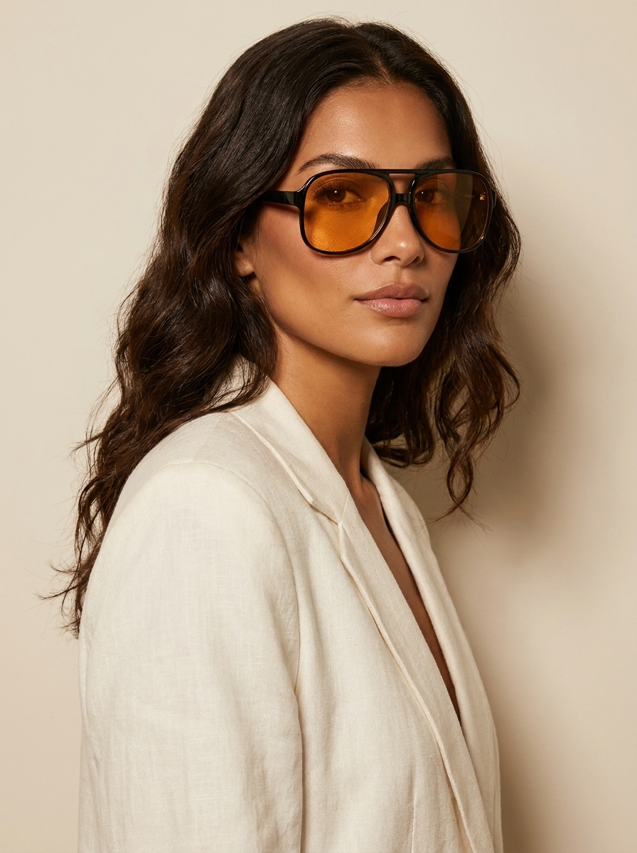 Premium Aviator Zonnebril – Emma
