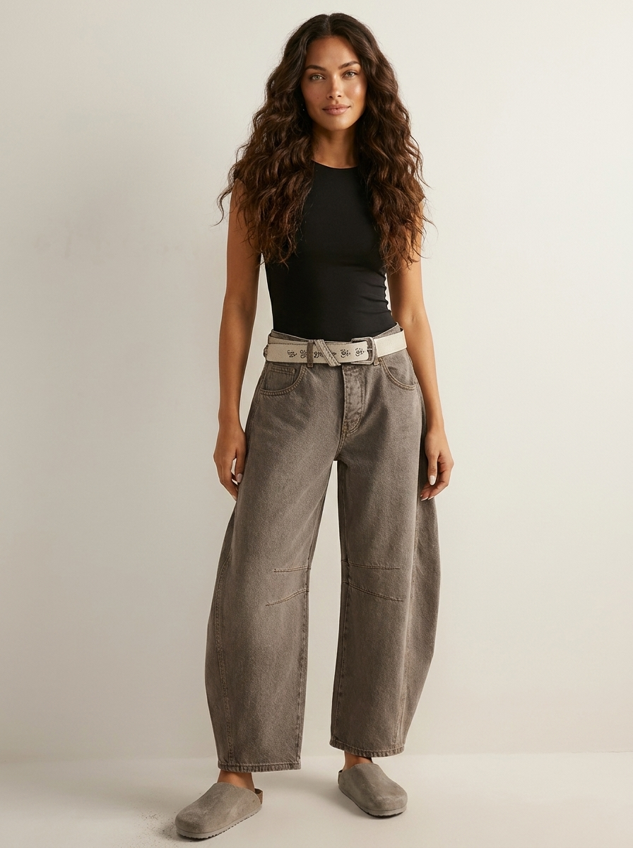 Relaxed barrel jeans - Noa