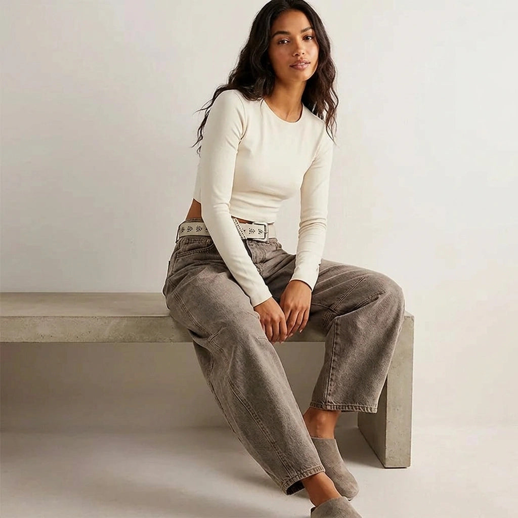 Relaxed barrel jeans - Noa